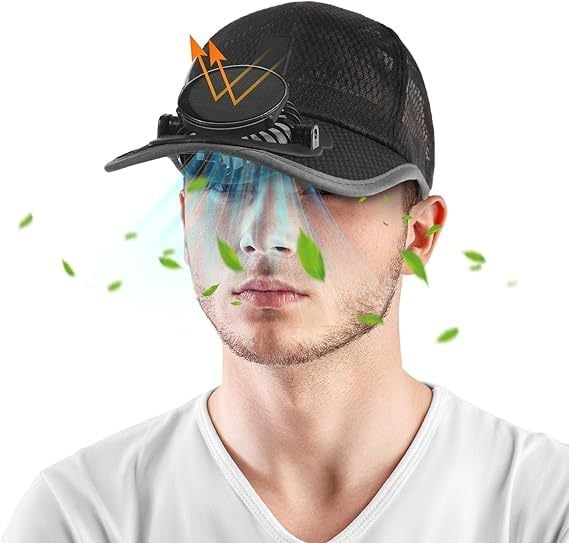 🎁TikTok Last Day Sale - 70% OFF🎉2025 New Ultralight UV Protection Baseball Cap with Solar Fan
