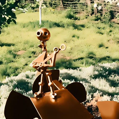 🔥Last Day 57% OFF🥁Handmade Metal Rock Band Windmill🎁(Includes a 70cm bracket)