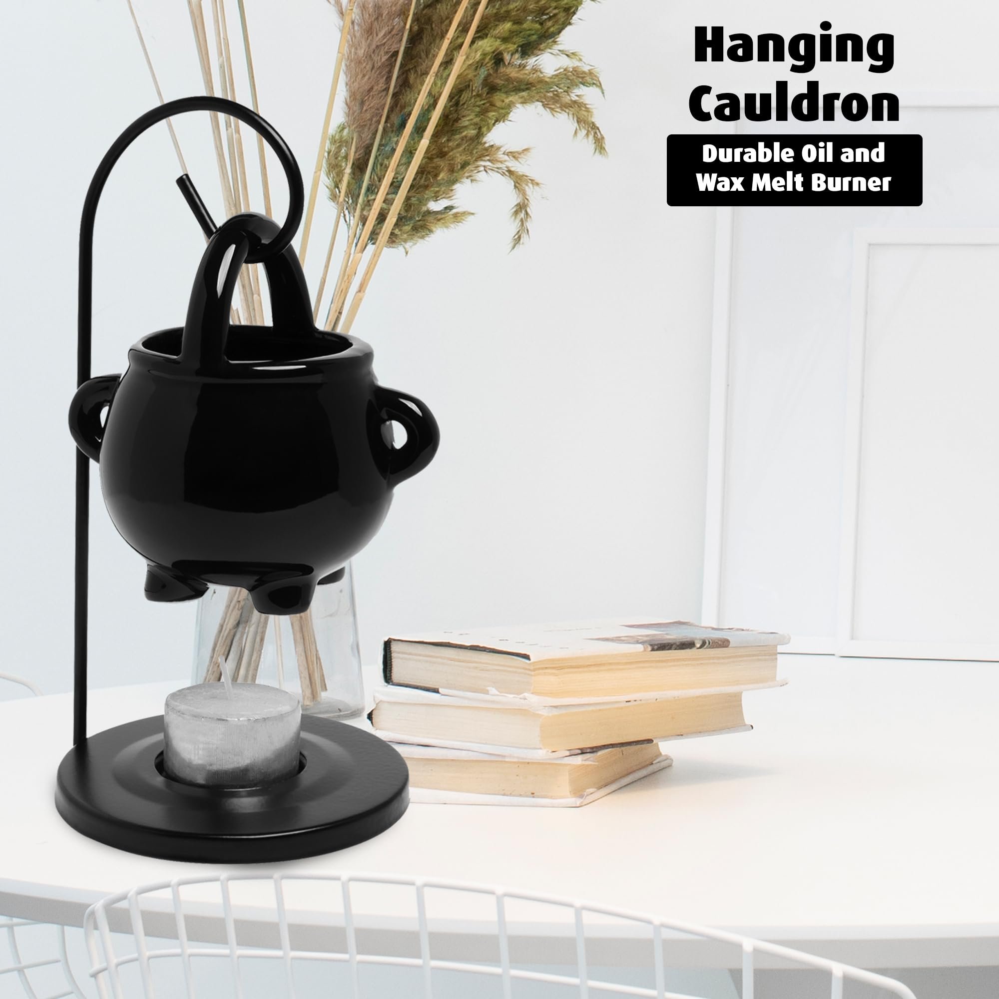 💥LAST DAY SALE 50% OFF💥Spooky Halloween Black Warmer Pot⚡BUY 2 FREE SHIPPING