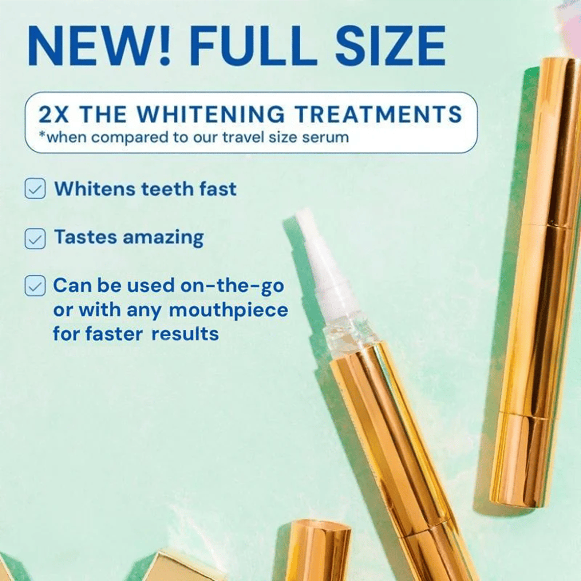 🔥Last Day Promotion 70% OFF🔥Whitening Pen for Stain Removal & Whiter Teeth⚡BUY 1 GET 1 FREE