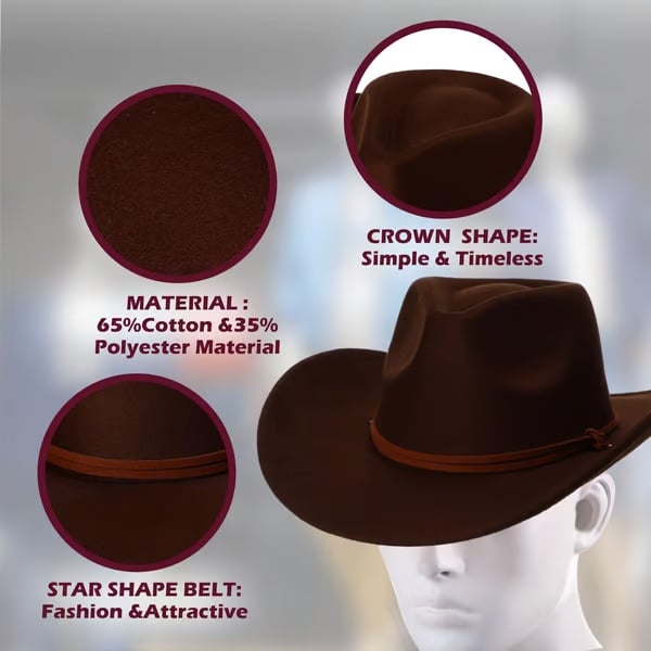 🔥Last Day 70% OFF-2025 New Ultralight Western Cowboy Hat-🎁BUY 2 FREE SHIPPING