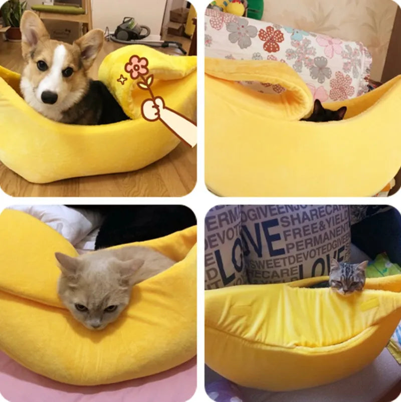 Tiktok Summer Sale🎉Banana Cat Bed House