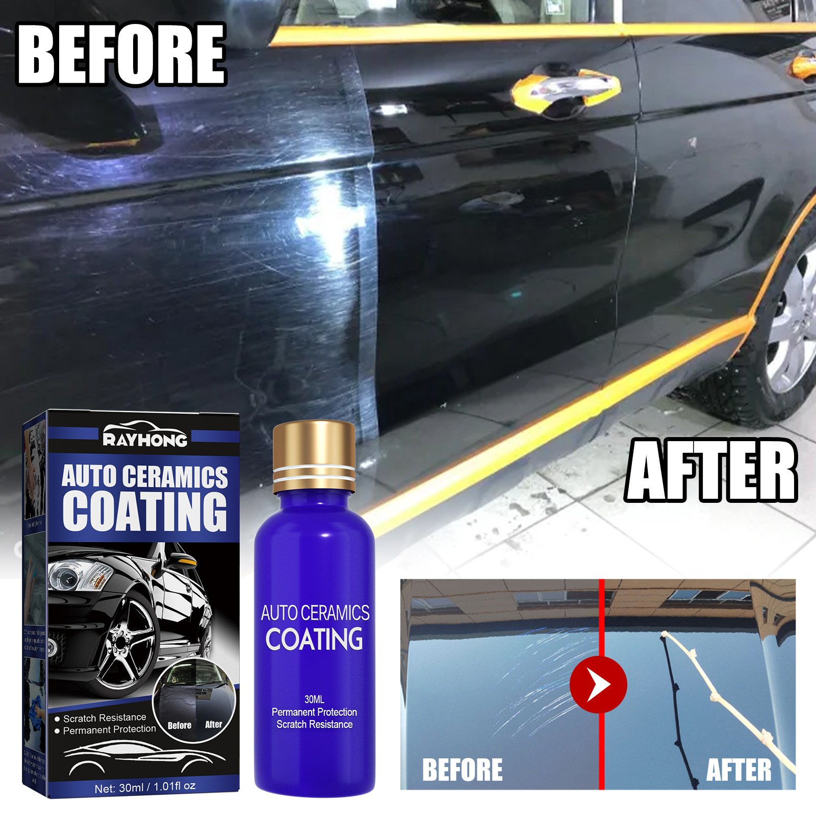 🔥Last Day Promotion - 50% OFF🎁💎Micro-Molecule Crystal Coating Restoration Care Agent🚗