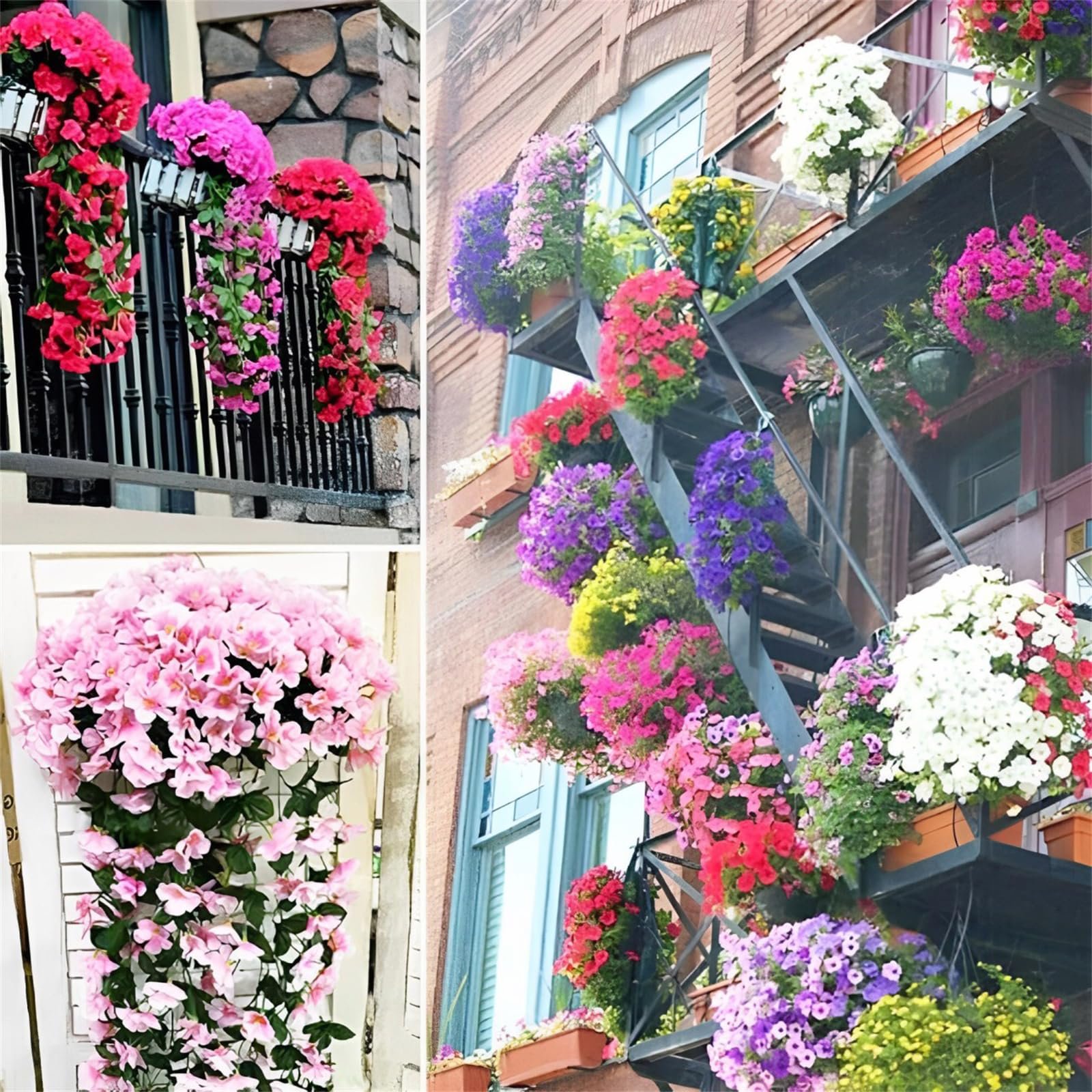 💖Mother's Day Hot Sale 49% OFF -🌺UV Resistant Hanging Artificial Morning Glory Vine