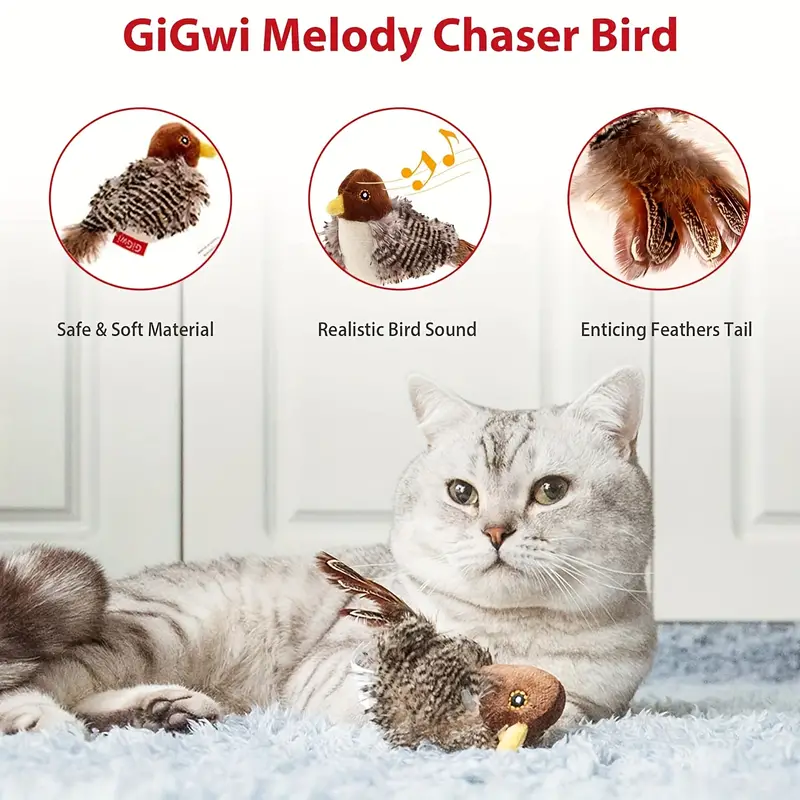 🔥Limited Special Offer 50% OFF🐱🐶Simulation Sound Pet Toy