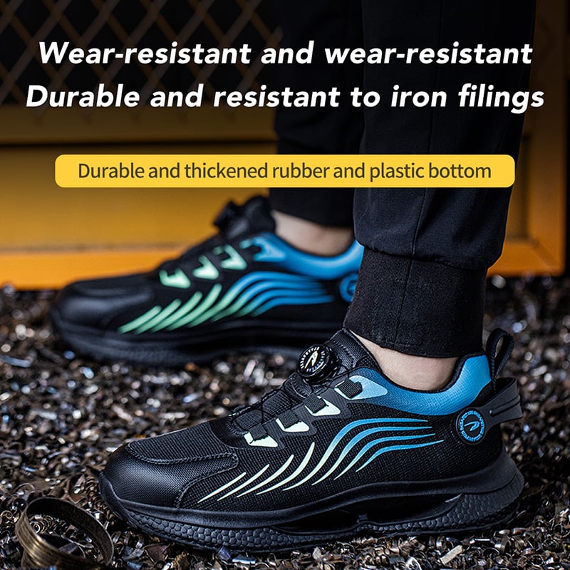 ⛑️Men's Smash and Stab Resistant Work Safety Shoes✈️Free Shipping【Only Today】🔥