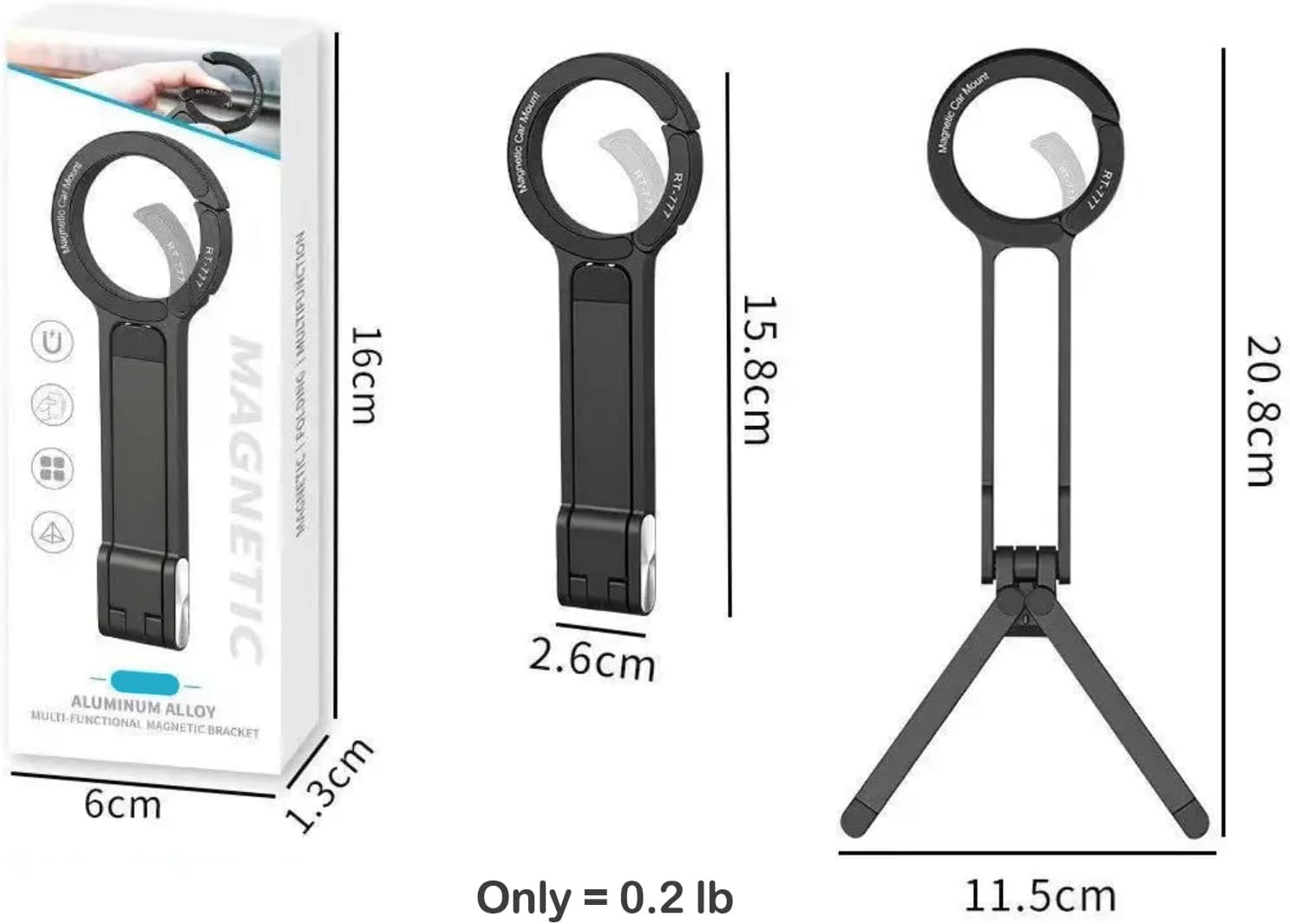 🎁TikTok Last Day Sale - 70% OFF🎉 Aluminum Magnetic Phone Tripod📱