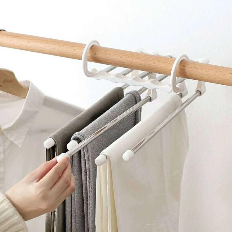 (🎄Christmas Sale🎄- 50% OFF) Multi-Functional Pants Rack- Buy 2 Get Free Shipping