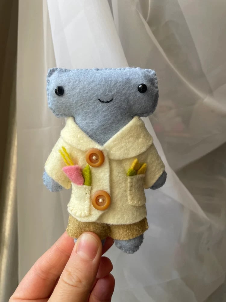 🔥LAST DAY SALE 50% OFF-🦈Handmade Felt Shark Character Dolls Collection