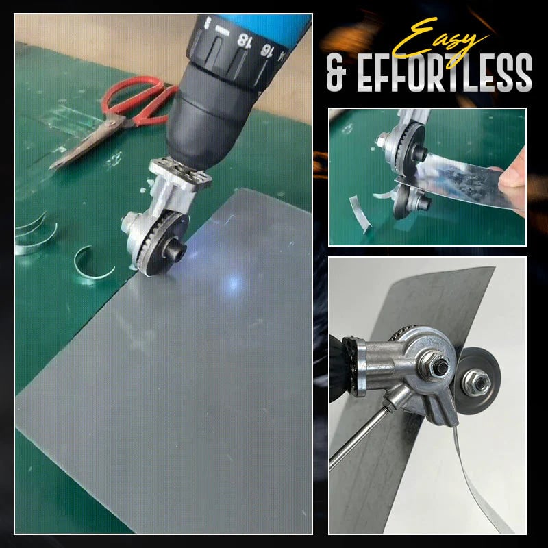 (🌲Early Christmas Sale- 50% OFF) Electric Drill Plate Cutter