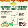 3-in-1 Ergonomic Pickup Rake - Easy Leaf & Grass Grabber Without Bending Over
