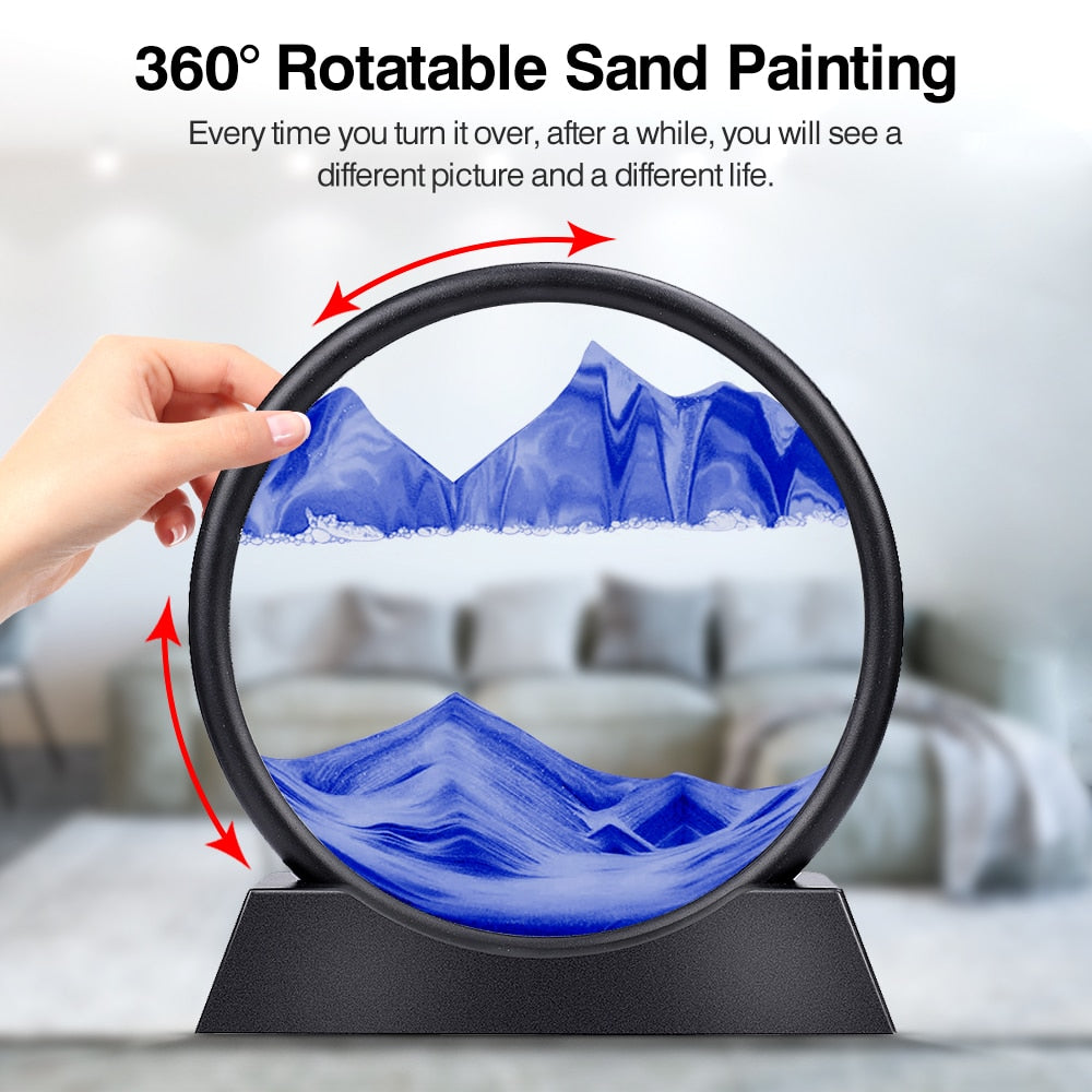 🔥Hot Sale- SAVE 60% OFF🔥3D Hourglass Deep Sea Sandscape🔥Buy 2 Get Extra 10% OFF