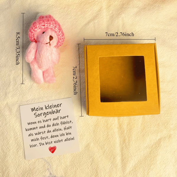 🔥Kaufe 1 Erhalte 1🎁Handgemachter Mini-Teddy in Box