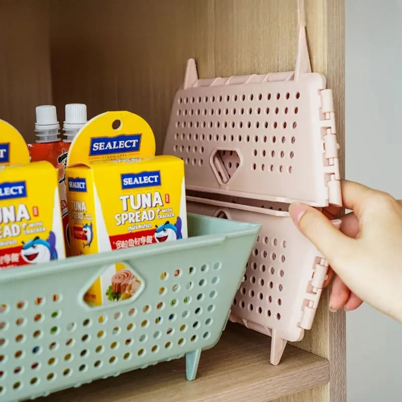 🎁TikTok Last Day Sale - 70% OFF🔥Foldable Multi-Functional Draining Storage Basket