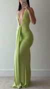 Ladies' Neck Hanging Slim Fit Sexy Party Dress