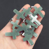 ✝️100% Handmade Green Aventurine Cross Healing Heart (𝐂𝐡𝐚𝐝 𝐒𝐦𝐢𝐭𝐡 𝐇𝐚𝐧𝐝𝐦𝐚𝐝𝐞®)