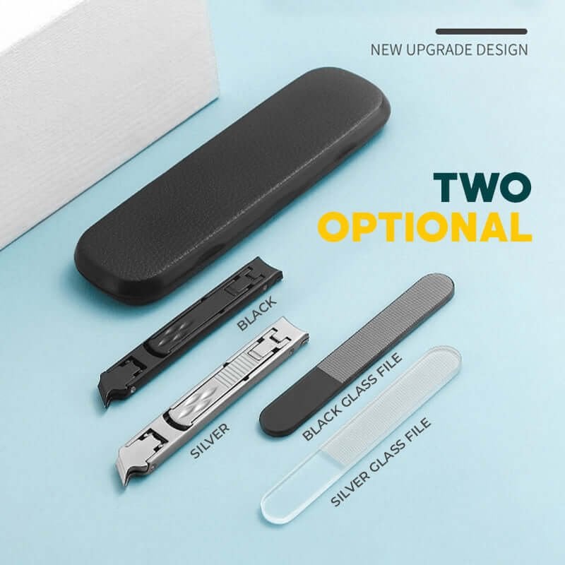 (🎅CHRISTMAS SALE-49% OFF)Foldable Double-Ended Nail Clipper Tool🔥Buy 2 Get Free Shipping