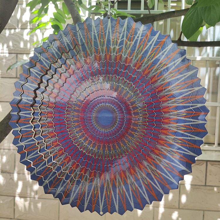 🔥Heißer Verkauf 49% Rabatt🎄3D Bunte Wind Spinning Mandala