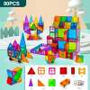 🔥LAST DAY SALE 49% OFF-100PCS Magnetic Tiles Set with 2 Cars, Magnetic Building Tiles
