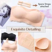 Spring Sale - Plus size Sexy Strapless Invisible Push Up Bra