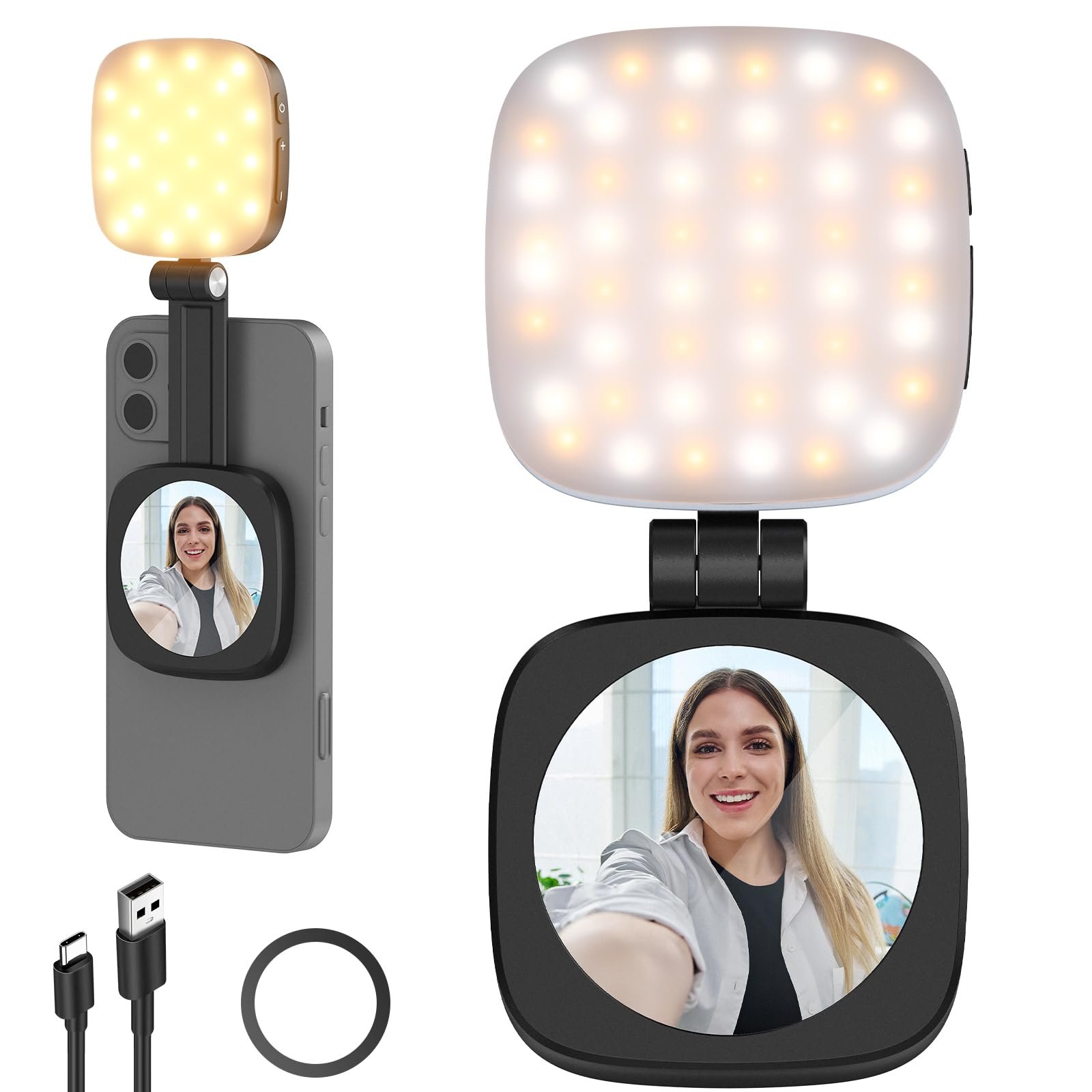 💥LAST DAY SALE 50% OFF📸Magnetic Selfie Light⚡BUY 2 FREE SHIPPING