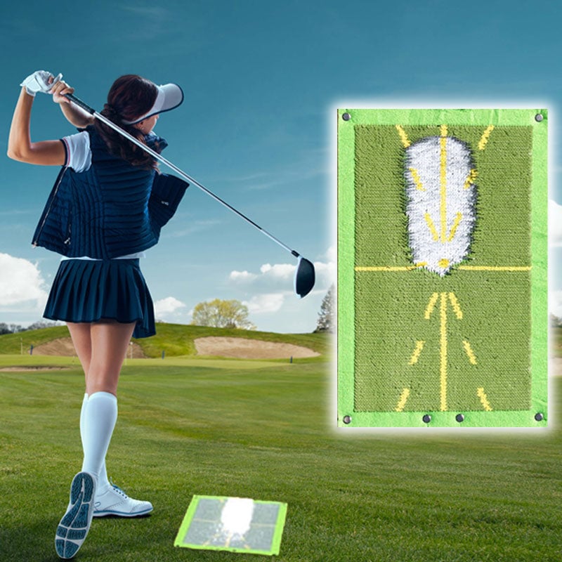 🔥HOT SALE NOW- 60% OFF🔥 2023 Upgraded Golf Training Mat For Swing Detection Batting