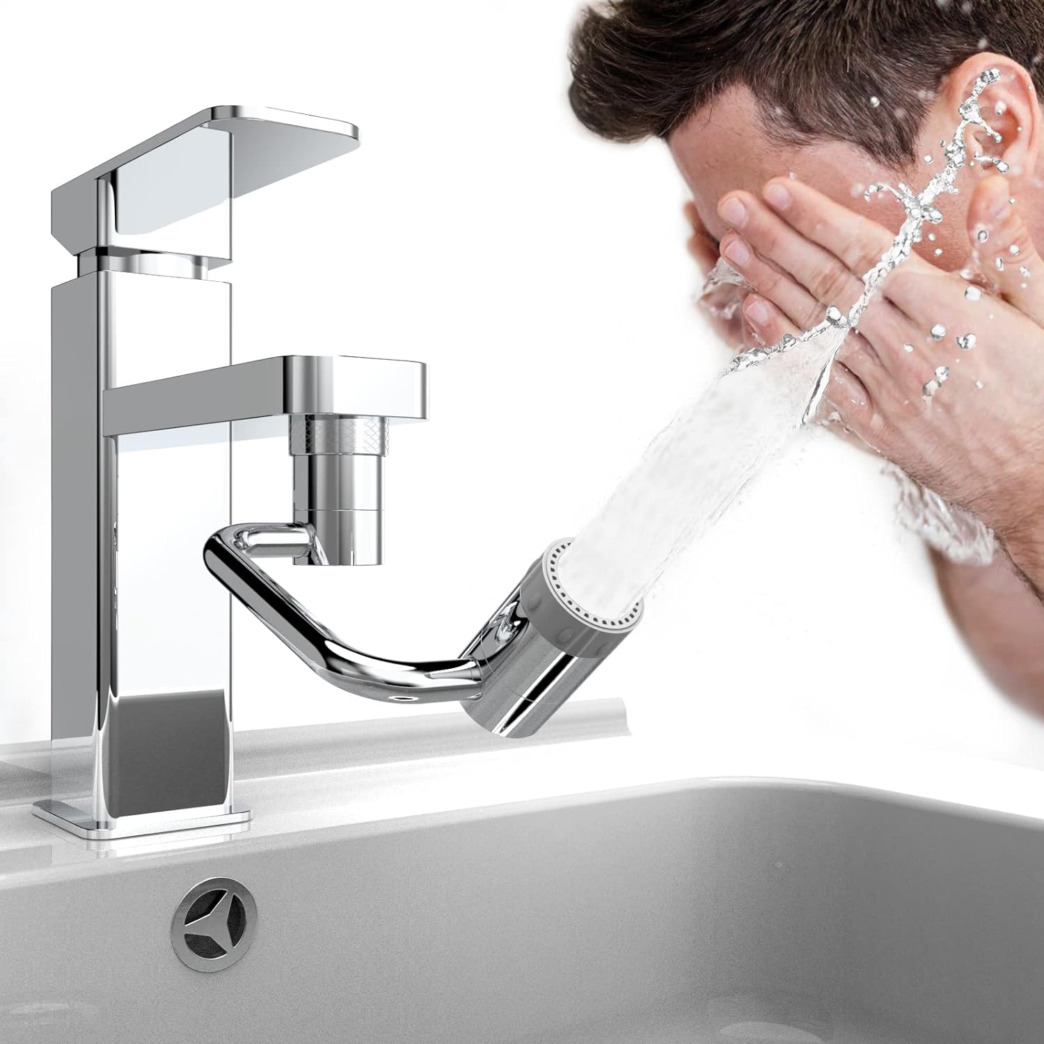 (🌲Early Christmas Sale- SAVE 48% OFF)1080° ROTATING SPLASH FILTER FAUCET(BUY 2 GET 1 FREE)