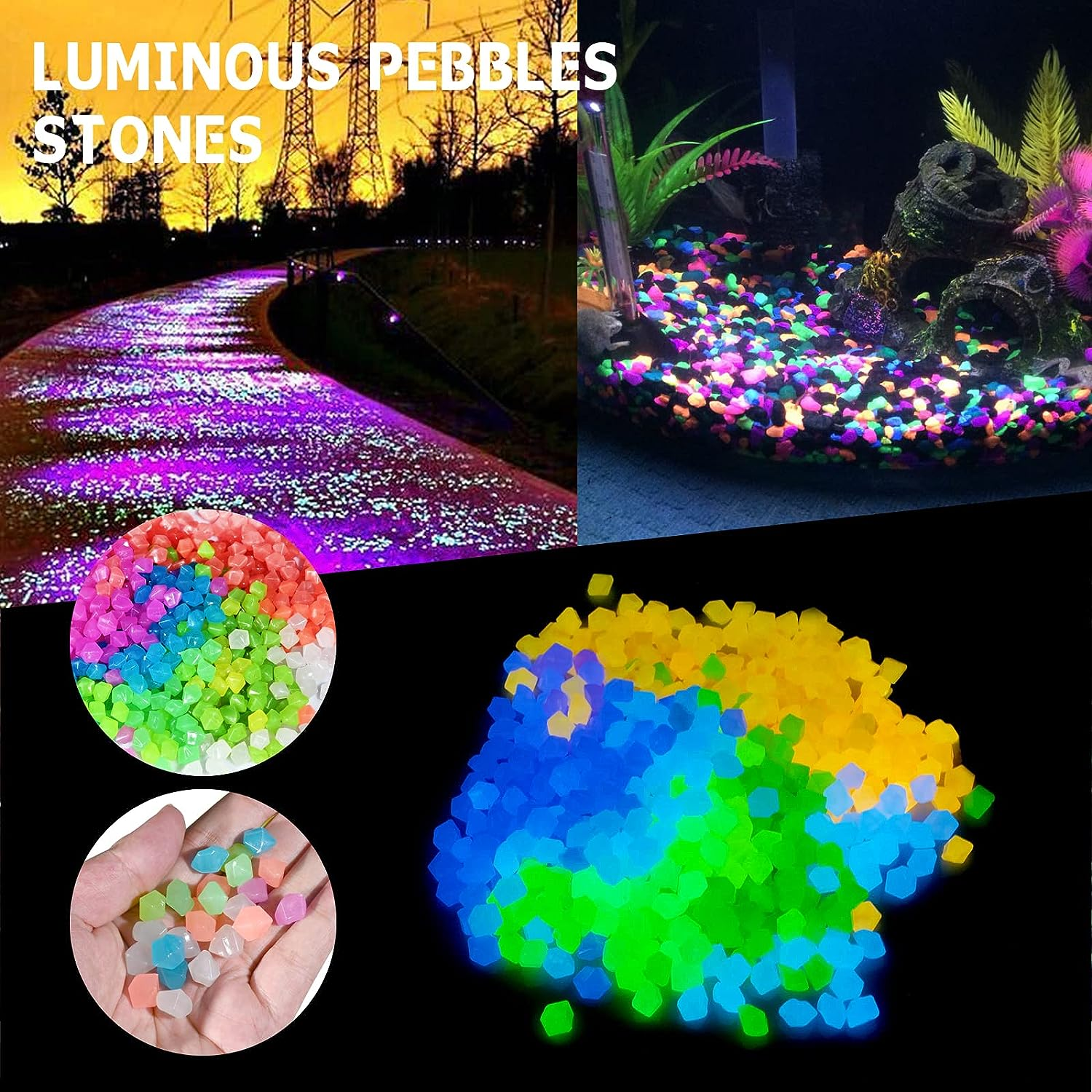 LAST DAY 49% OFF🔥Glowing Garden Pebbles