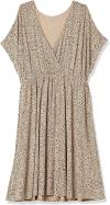Amazon Essentials Women's Surplice Dress (Available in Plus Size)