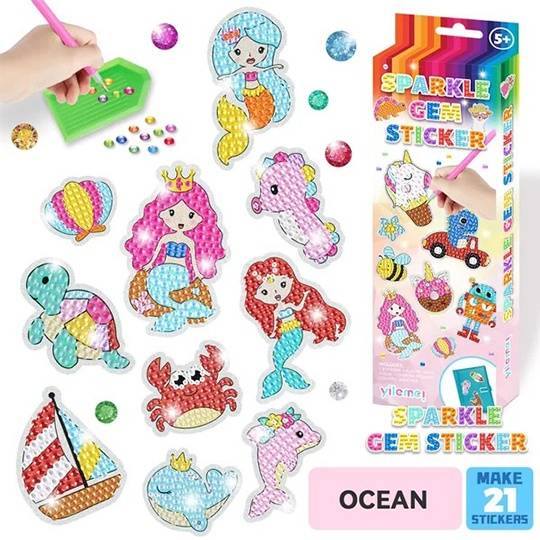 (🔥Last Day Promotion- SAVE 50% OFF)Diamond Painting Stickers Kits - BUY 5 GET EXTRA 20% OFF