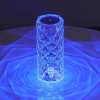 16 Colors Rose Rays Crystal Diamond Table Lamp