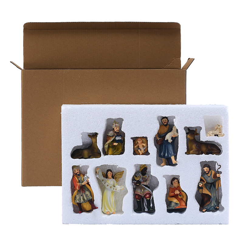 NEW YEAR SALE NOW-45% OFF 🔥 -- 🔥11 Piece Outdoor Nativity Lawn Art/Figurine Set --🔥Buy 2 Get Extra 10% OFF