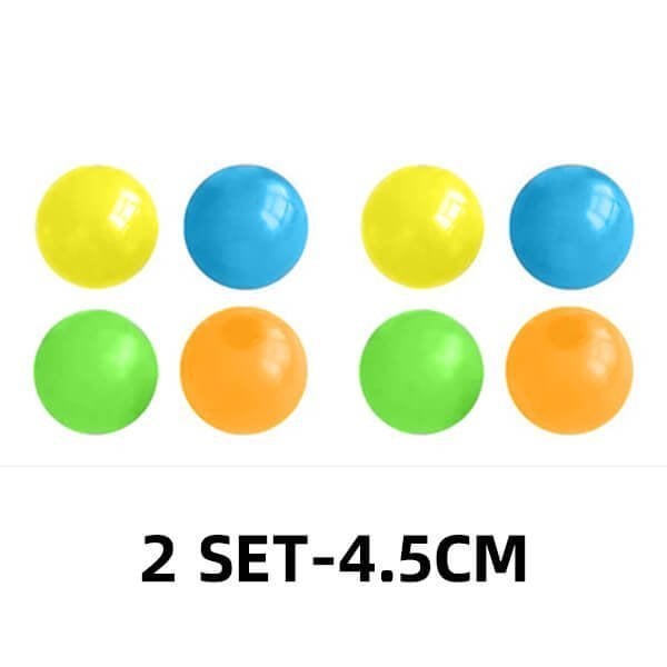 (🎄Christmas Promotion--48%OFF)Luminous Sticky Wall Ball Toy(🔥Buy 3 get 2 Free & Free shipping)