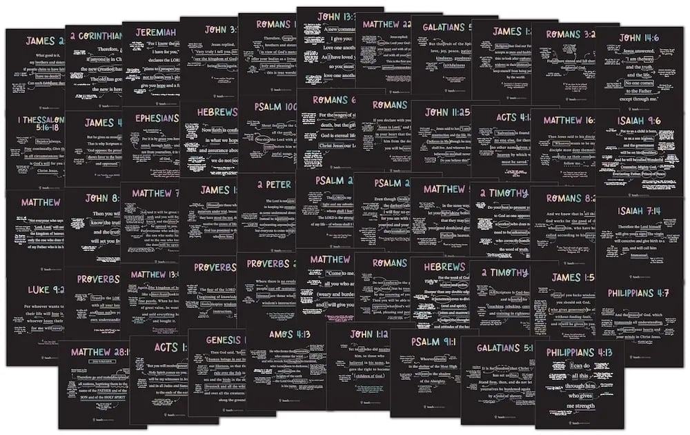 52 Scripture Cards