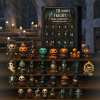 🔥LAST DAY 49% OFF - 🎃31 Nights of Fright – Halloween Countdown Box with Figurines