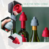 Summer Flash Sale- Beanie Cap Decorative Silicone Bottle Stopper
