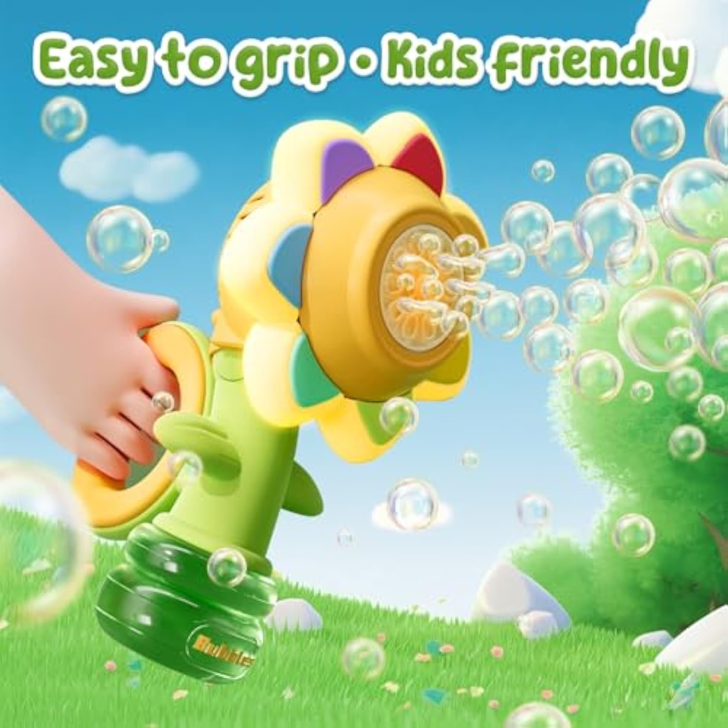 🎁TikTok Last Day Sale - 70% OFF🎉Car-mounted rechargeable fun swing dance sunflower bubble machine🌻✨