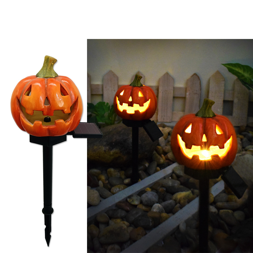 👻Solar Powered Stakes Resin Light Halloween Decor(Buy 2 Get Extra 6% Off && Free Shipping🎁)