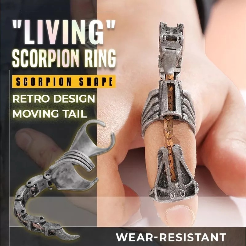 2022 Trend Scorpion Tail Ring