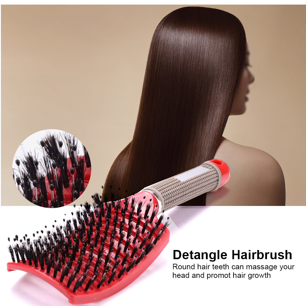 Detangler Bristle Nylon Hairbrush🔥BUY 1 GET 1 FREE LAST DAY🔥