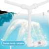 🎁TikTok Last Day Sale - 70% OFF🔥Solar Pool Fountain with Lights Dual Arc - Above/Inground Pool Fountain Lights with Remote Control