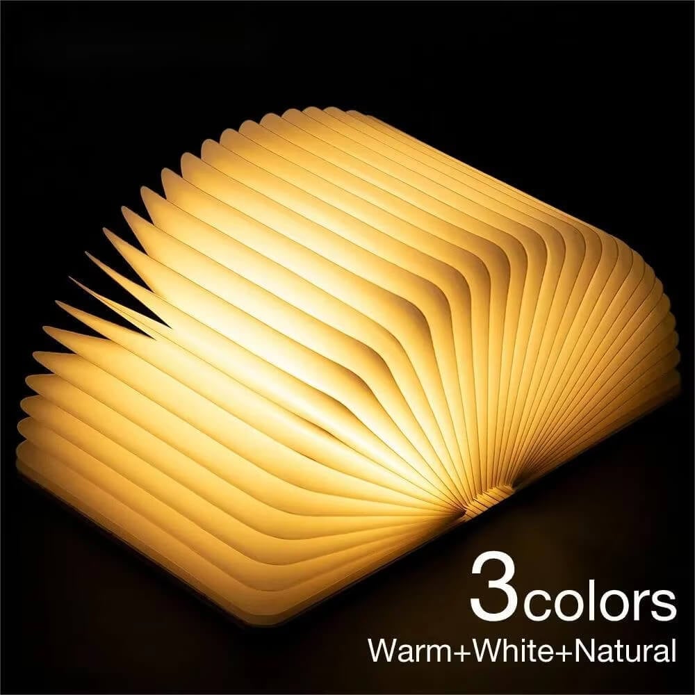 🎄TikTok Christmas Sale - 70% OFF🎄LED Wooden Book Lamp