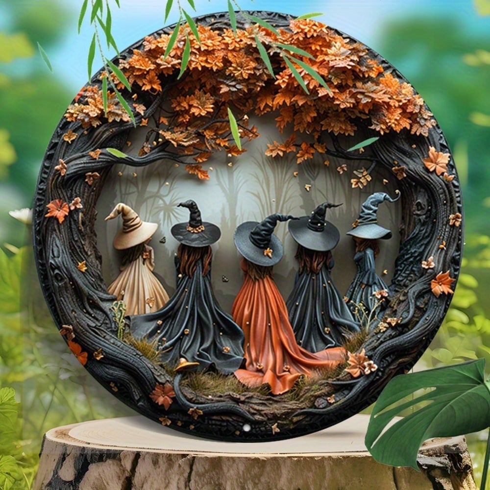 🔥2025 New Release 49% OFF - 🧙‍♀️🔮Halloween witch sign💠