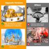🔥LAST DAY 57% OFF🌟9900W/12800W Windproof Camping Stove, Camping Gas Stove with Piezo Ignition