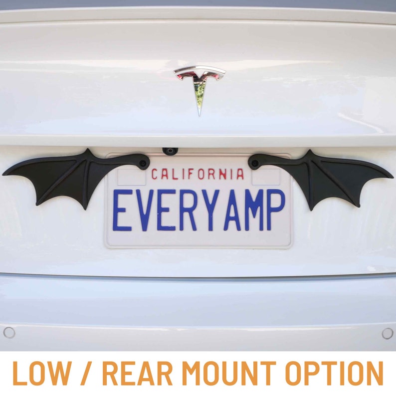 License Plate Bat Wings (Universal Fit)