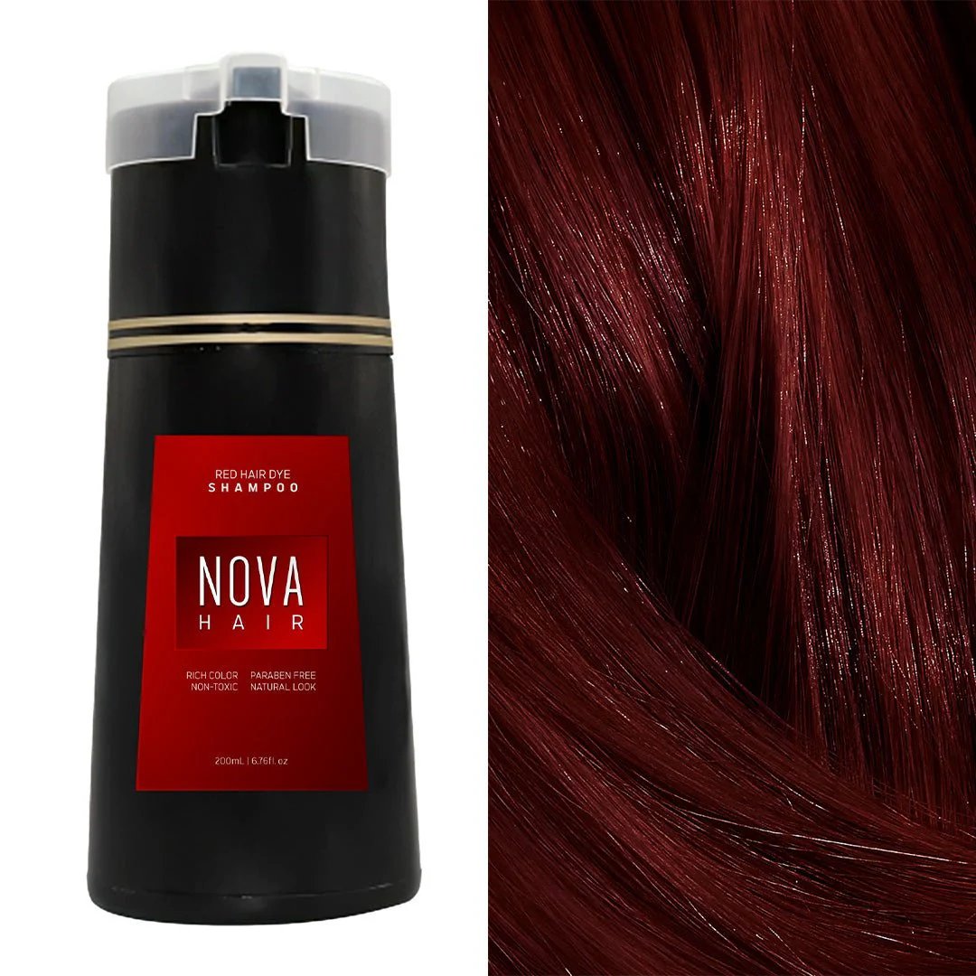 🔥LAST DAY 50% OFF🔥--NovaHair Instant Dye Shampoo🔥BUY 2 FREE SHIPPING