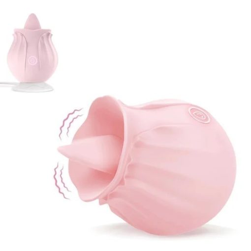 ⚡Last DAY 70% OFF - 🎁Rose Pleaser Clit Licker Toy Rose with Thruster, Buy 2 Free VIP Shipping