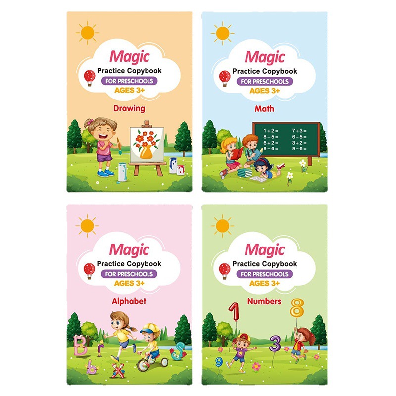 (💕Last Day Promotion-48% OFF ) Magic Practice Copybook - BUY 2 FREE SHIPPING