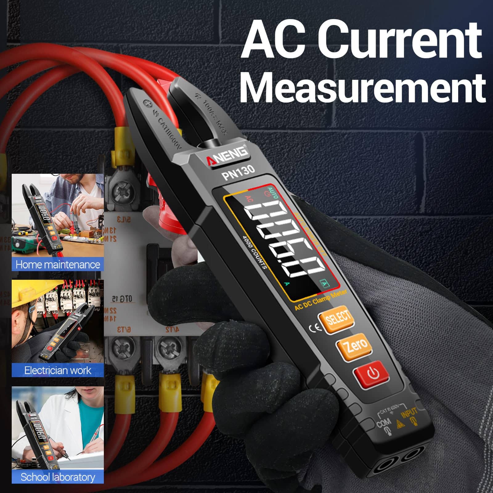 🎁TikTok Last Day Sale - 70% OFF🧰⚡ Rechargeable TRMS Clamp Multimeter