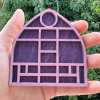 Mini Wooden Display Shelf for Collectibles